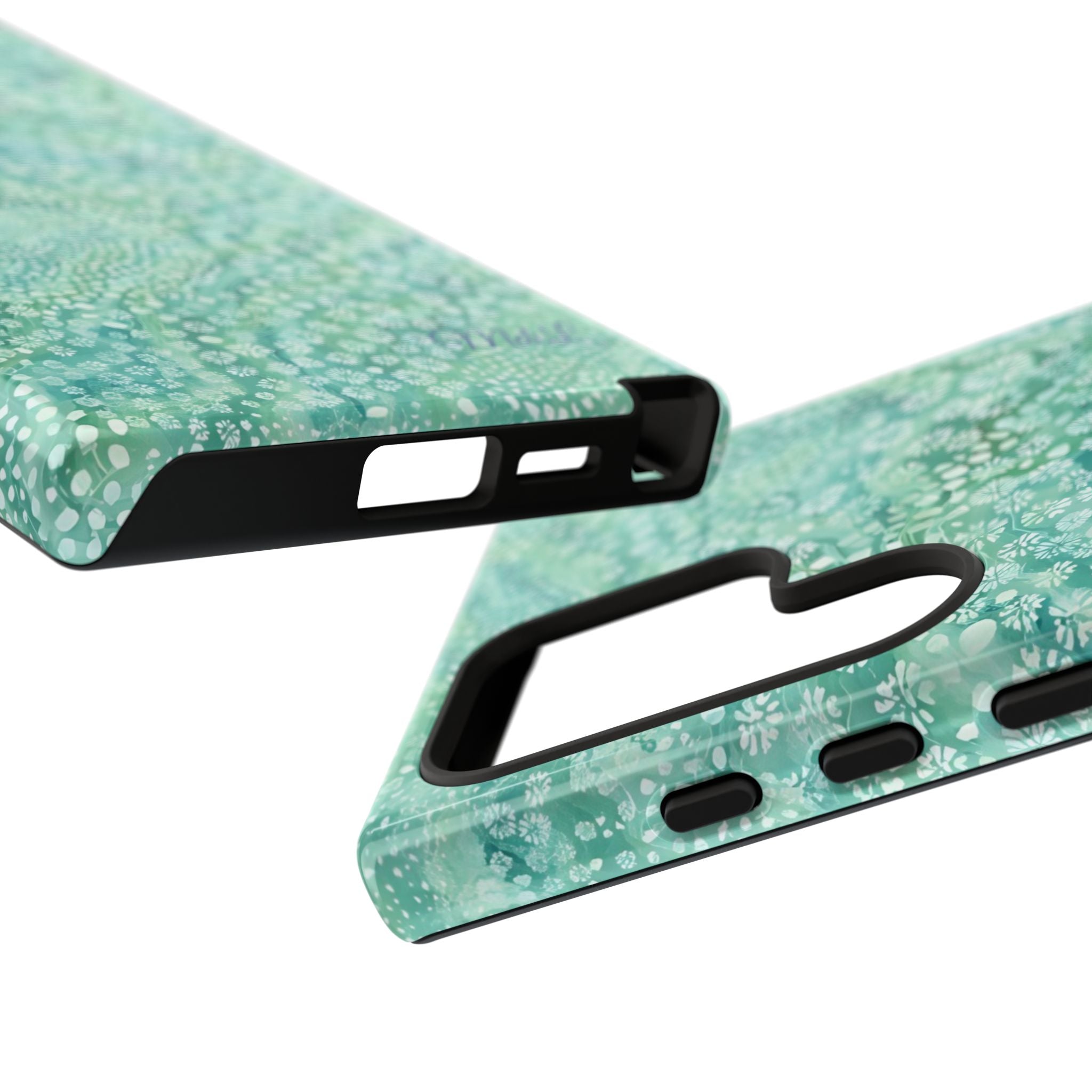 Teal Florals