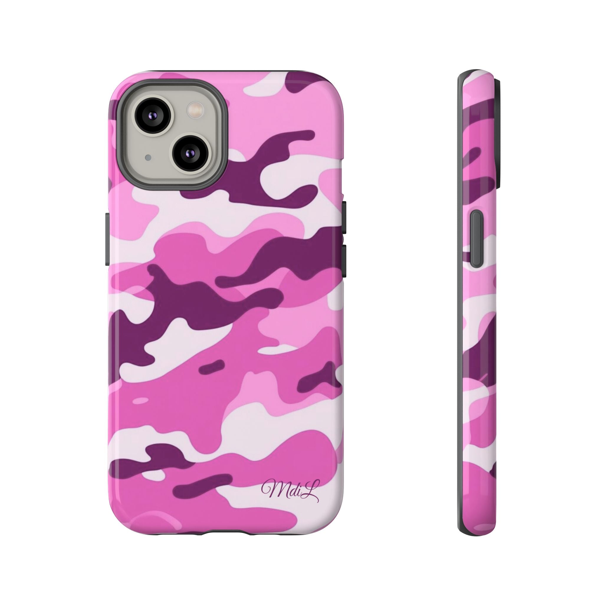 Fuschia Camo iPhone Case