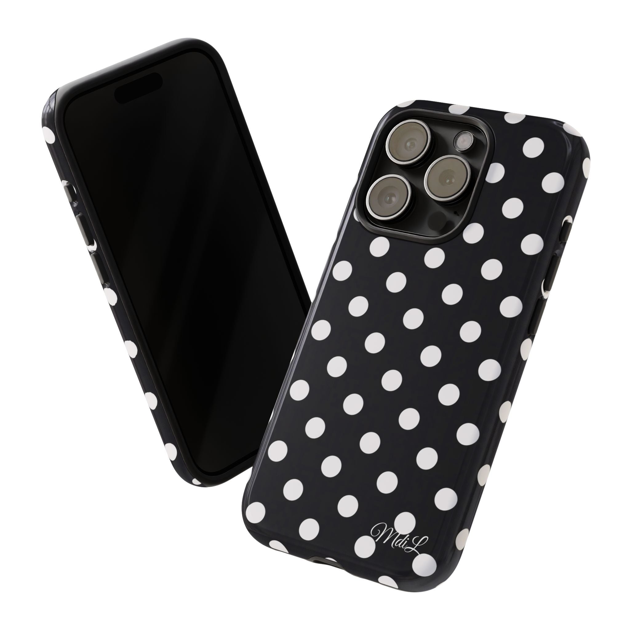 Polka Dots | White and Black - Mare di Luna