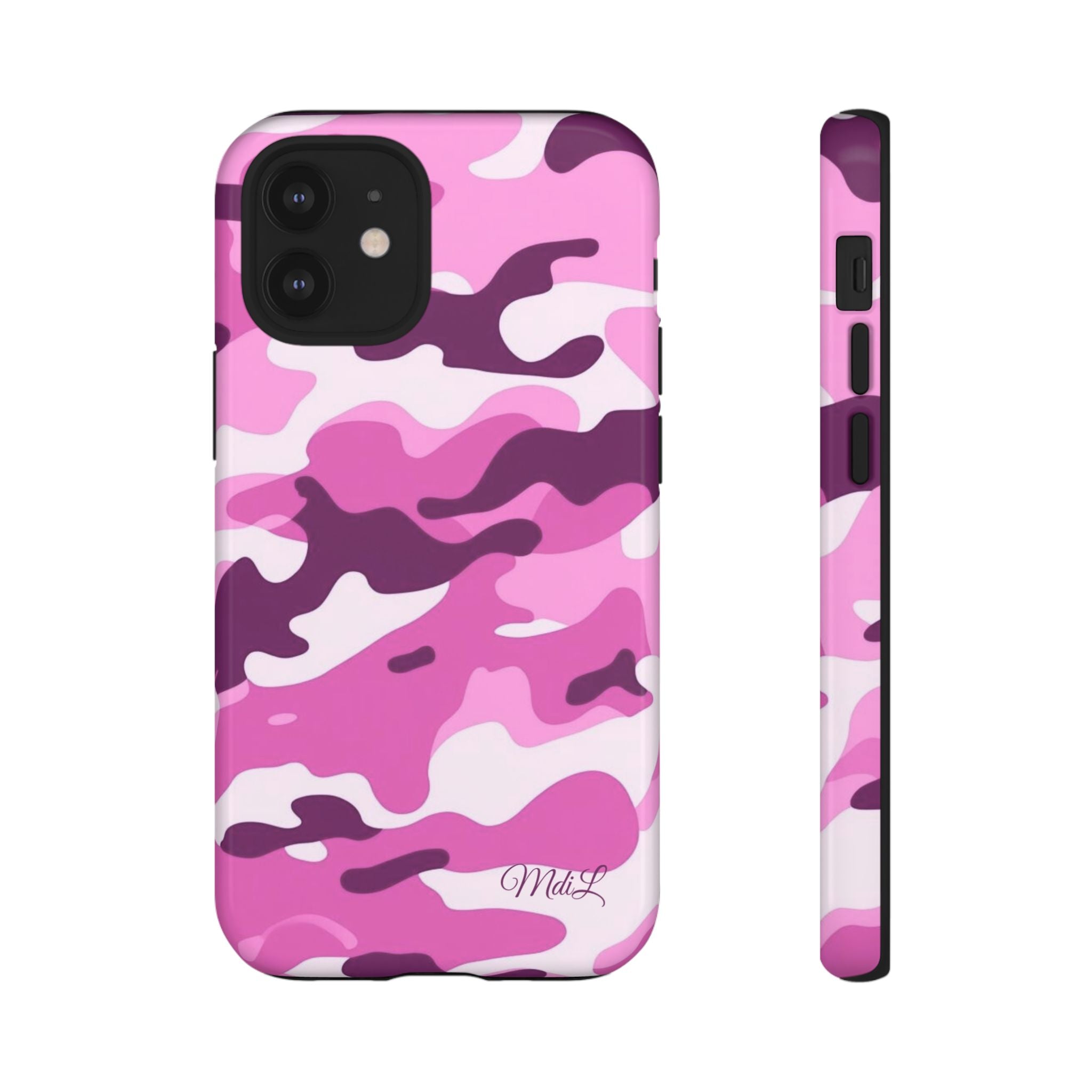 Fuschia Camo iPhone Case