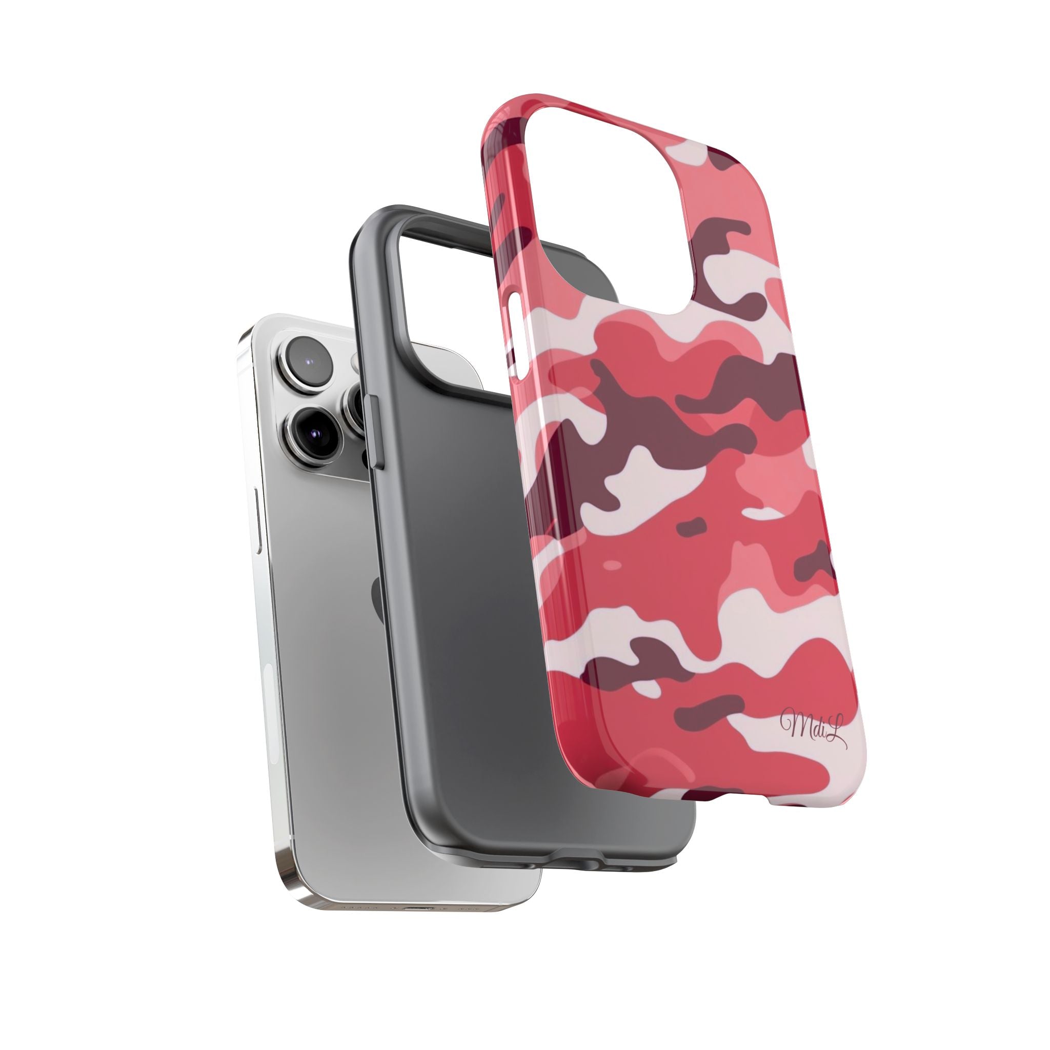 Red Camo iPhone Case