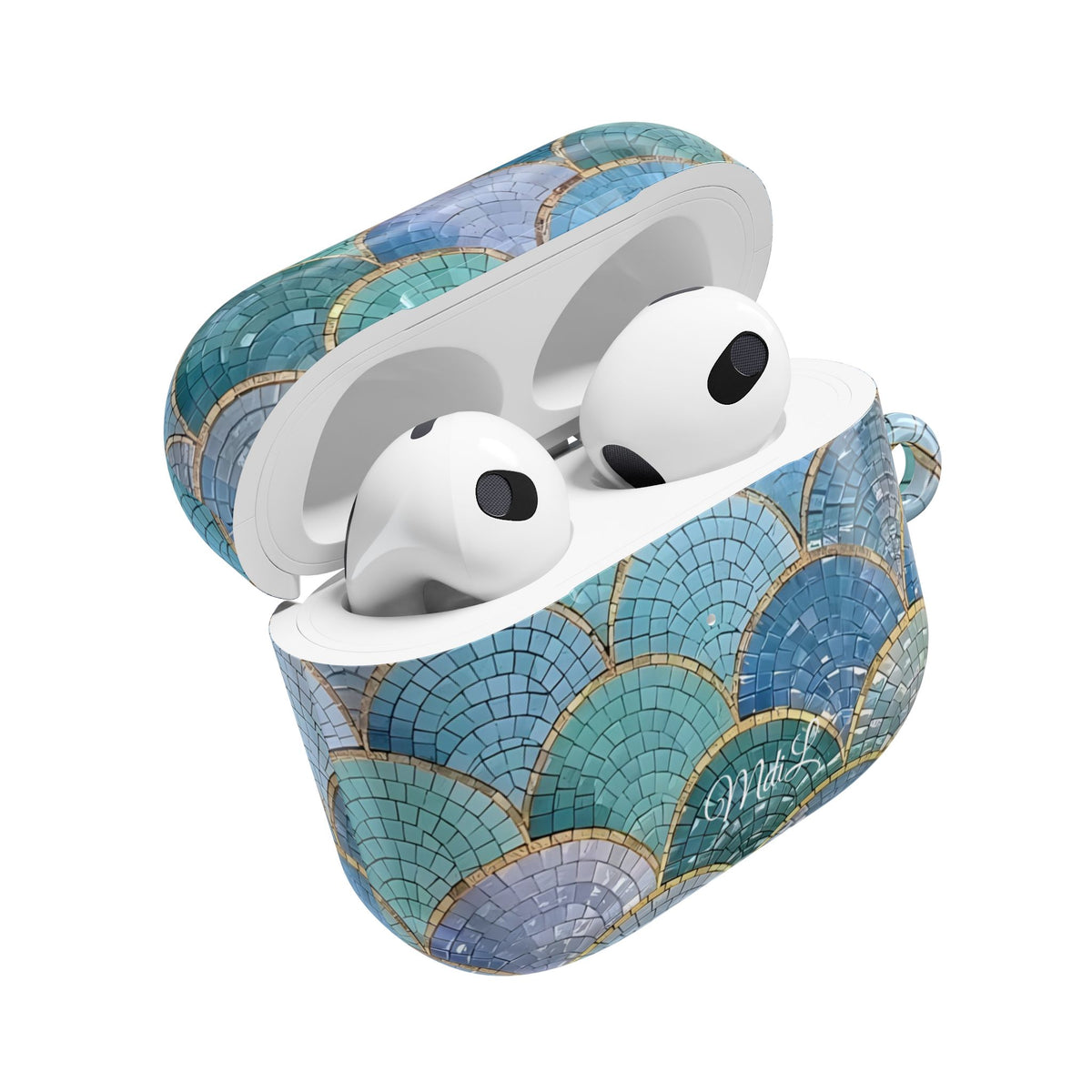 Aqua AirPods Case