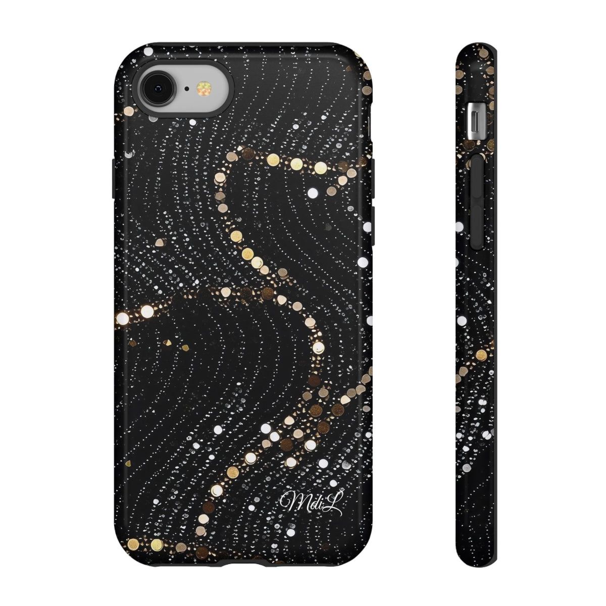 Sequin | Black and Gold - Mare di Luna