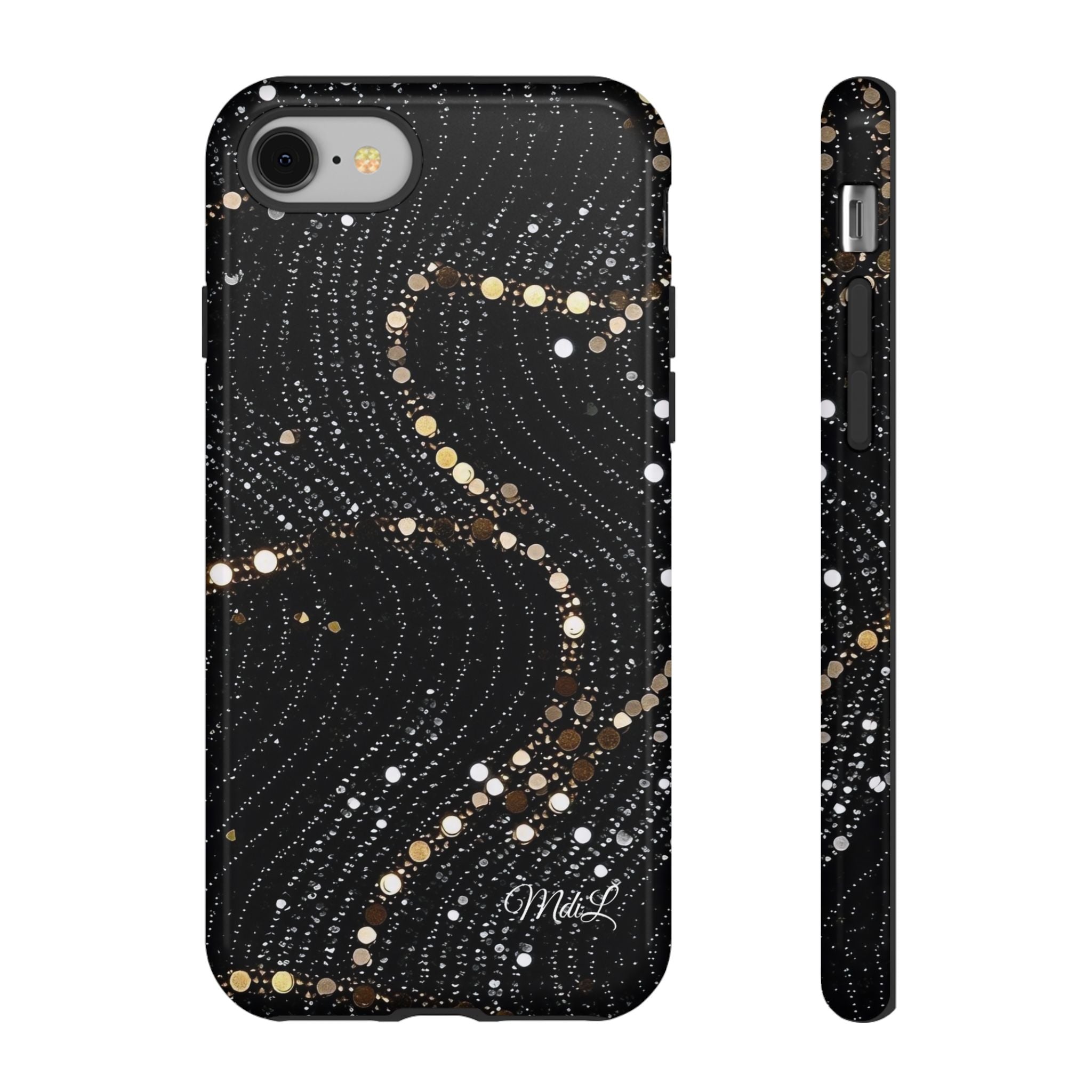Sequin | Black and Gold - Mare di Luna