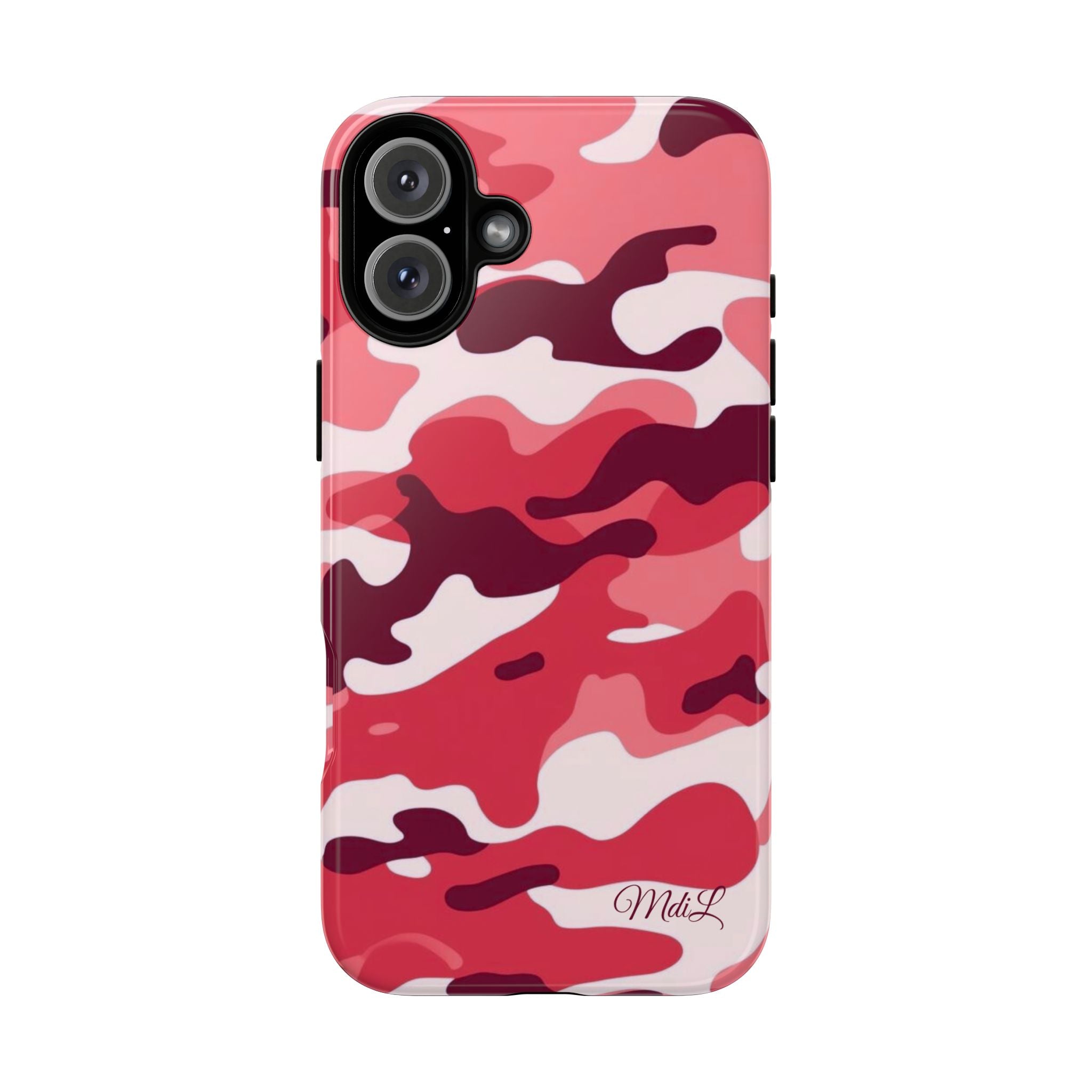 Red Camo iPhone Case