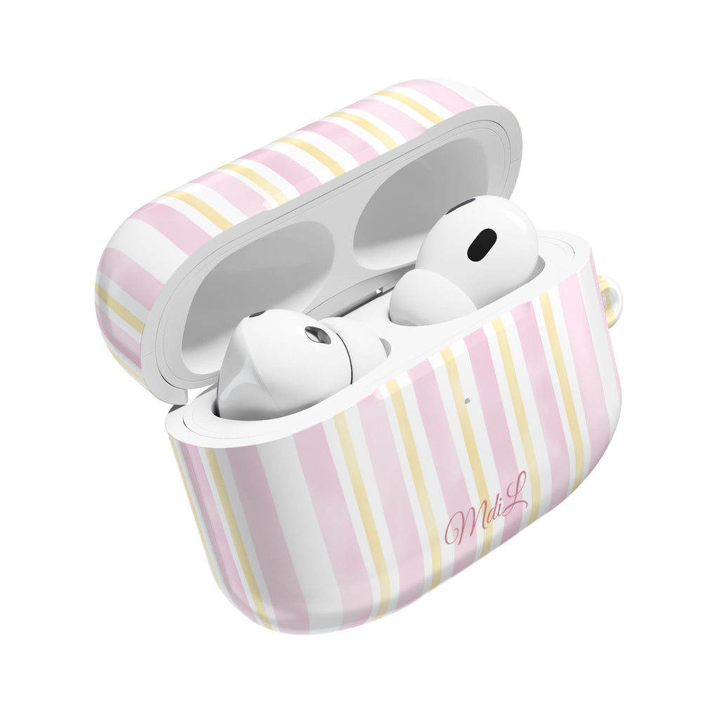 Beachy Stripes AirPods Case