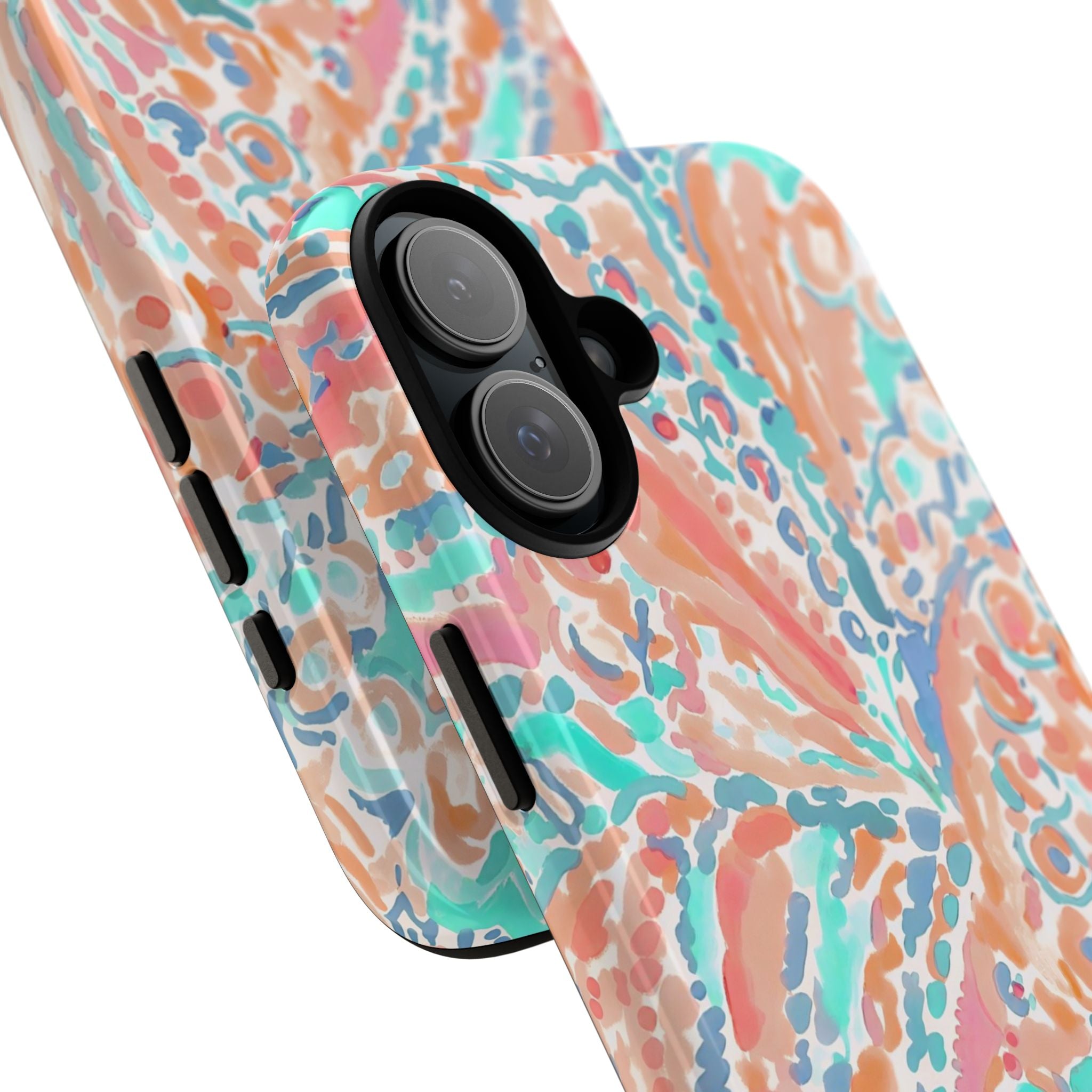 Coral & Teal