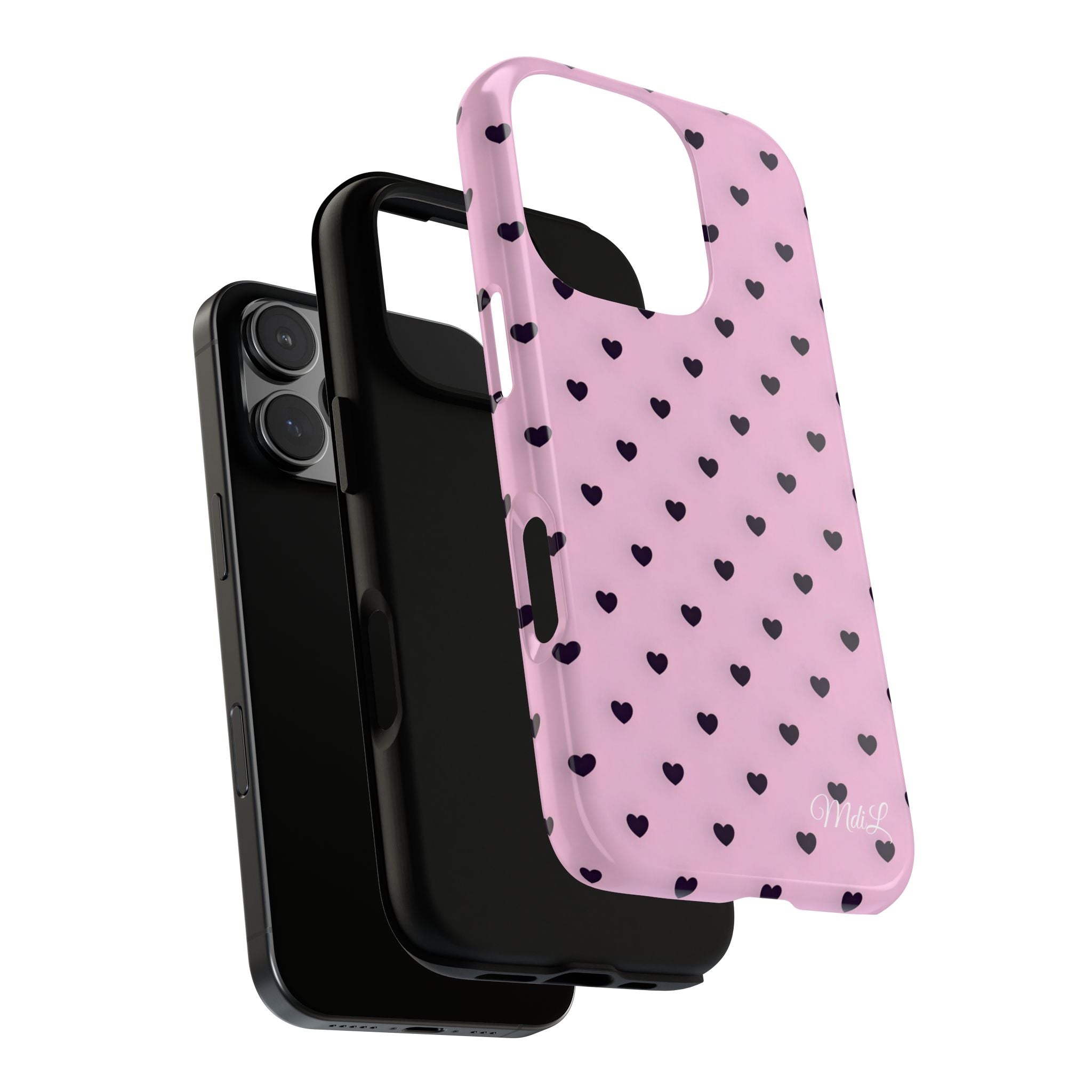 Dotted Hearts | Pink - Mare di Luna