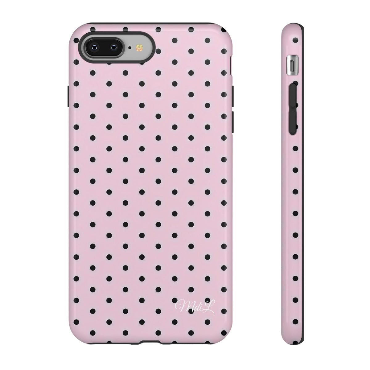Polka Dots | Pink and Black - Mare di Luna
