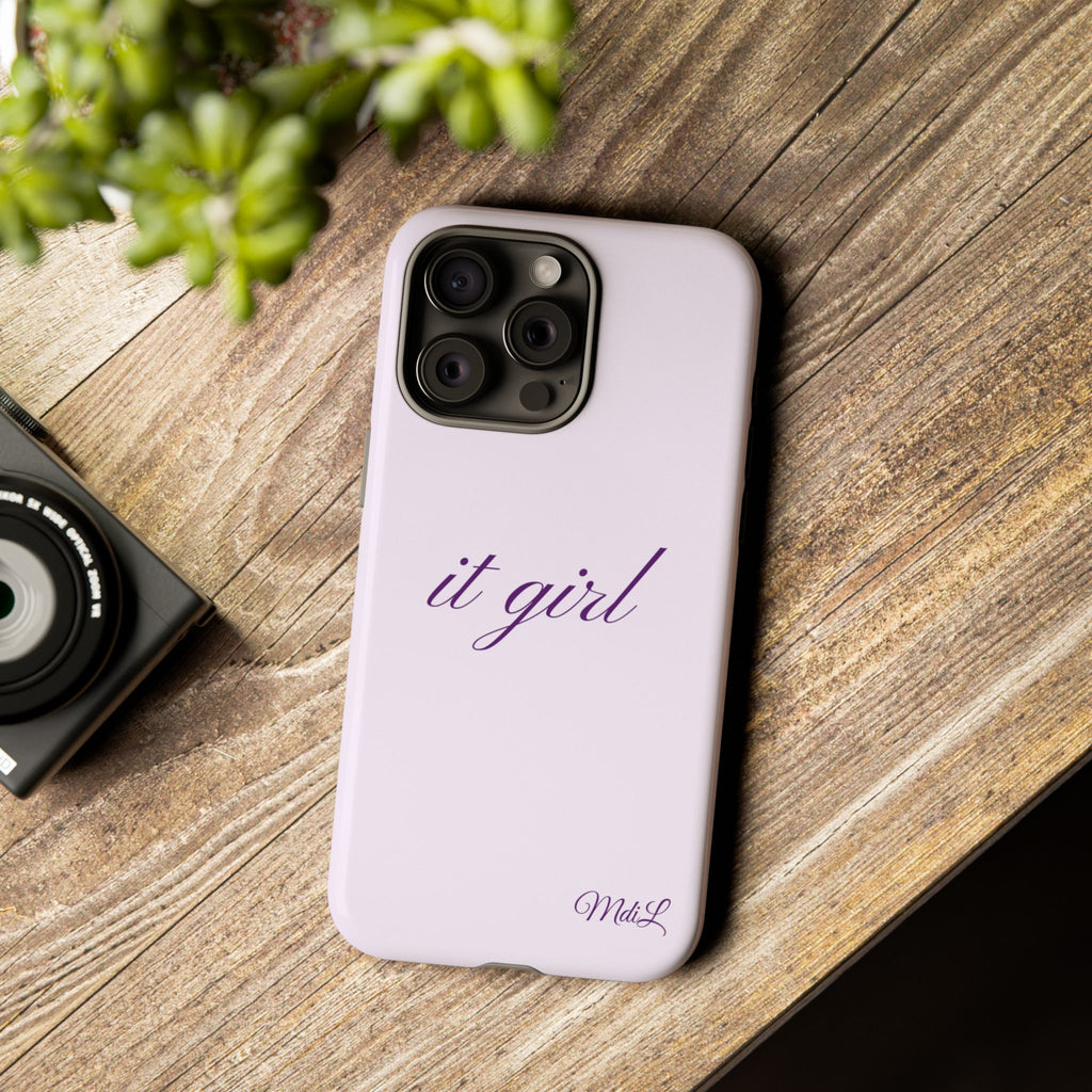 It girl iPhone Case