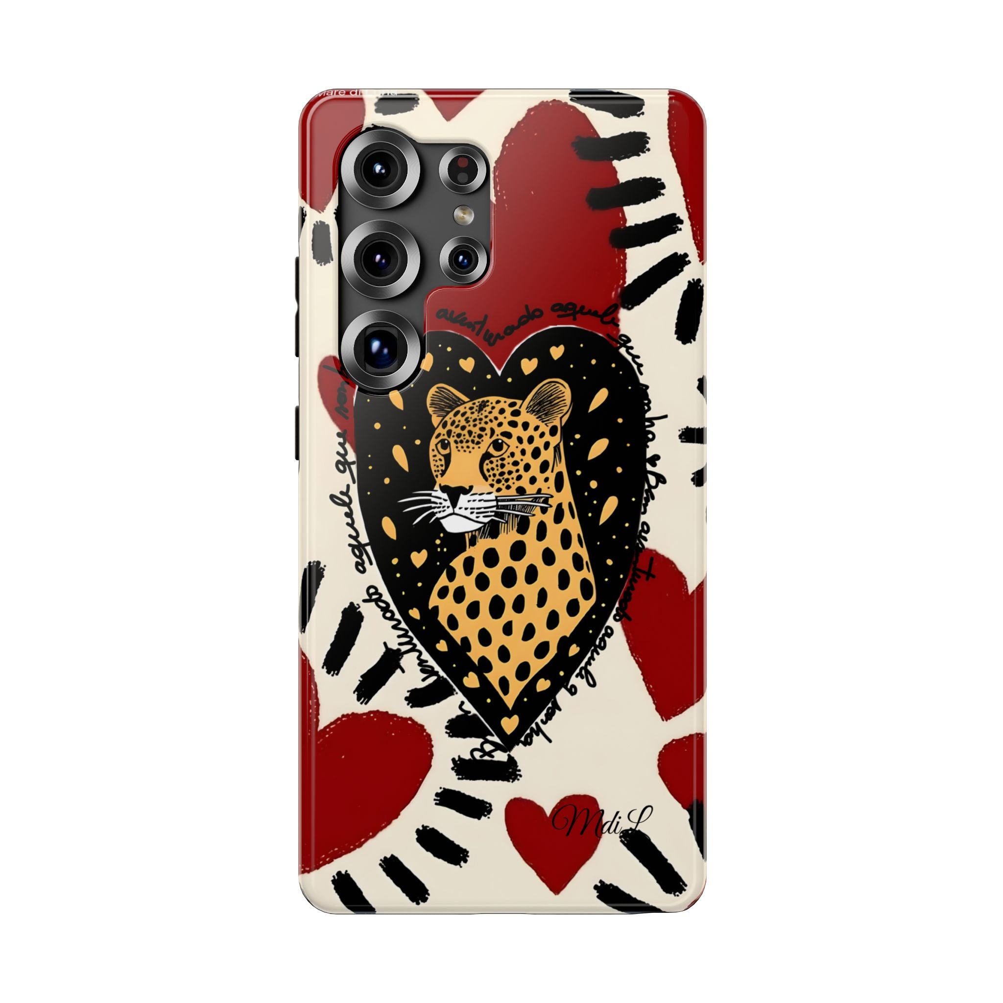 Leopard Hearts MagSafe