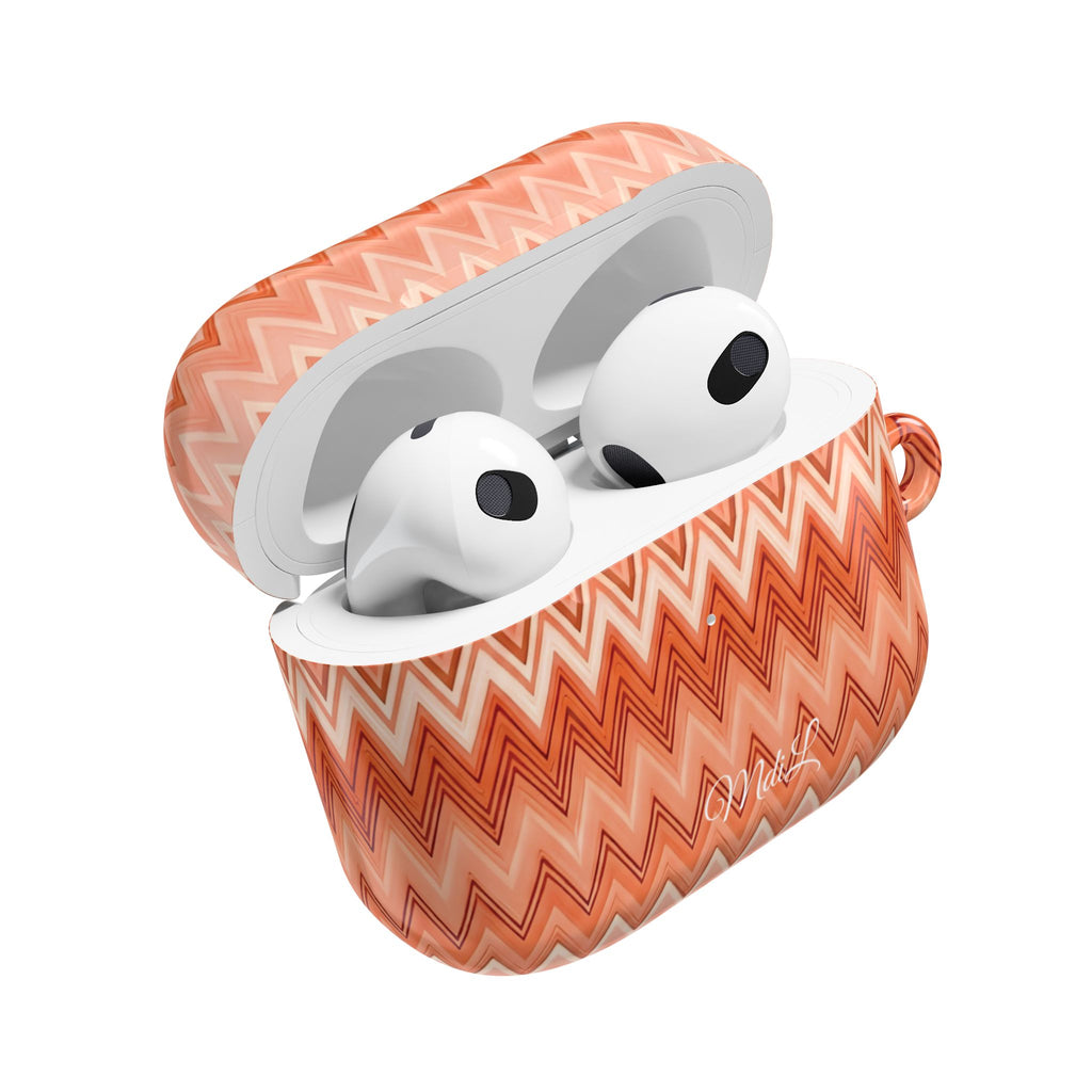 Coral Zag AirPods Case