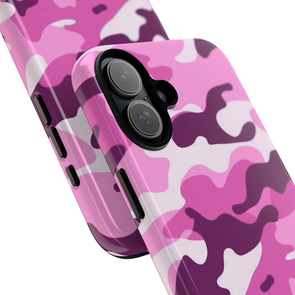 Fuschia Camo iPhone Case