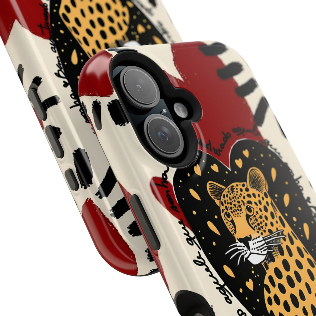 Leopard Hearts MagSafe