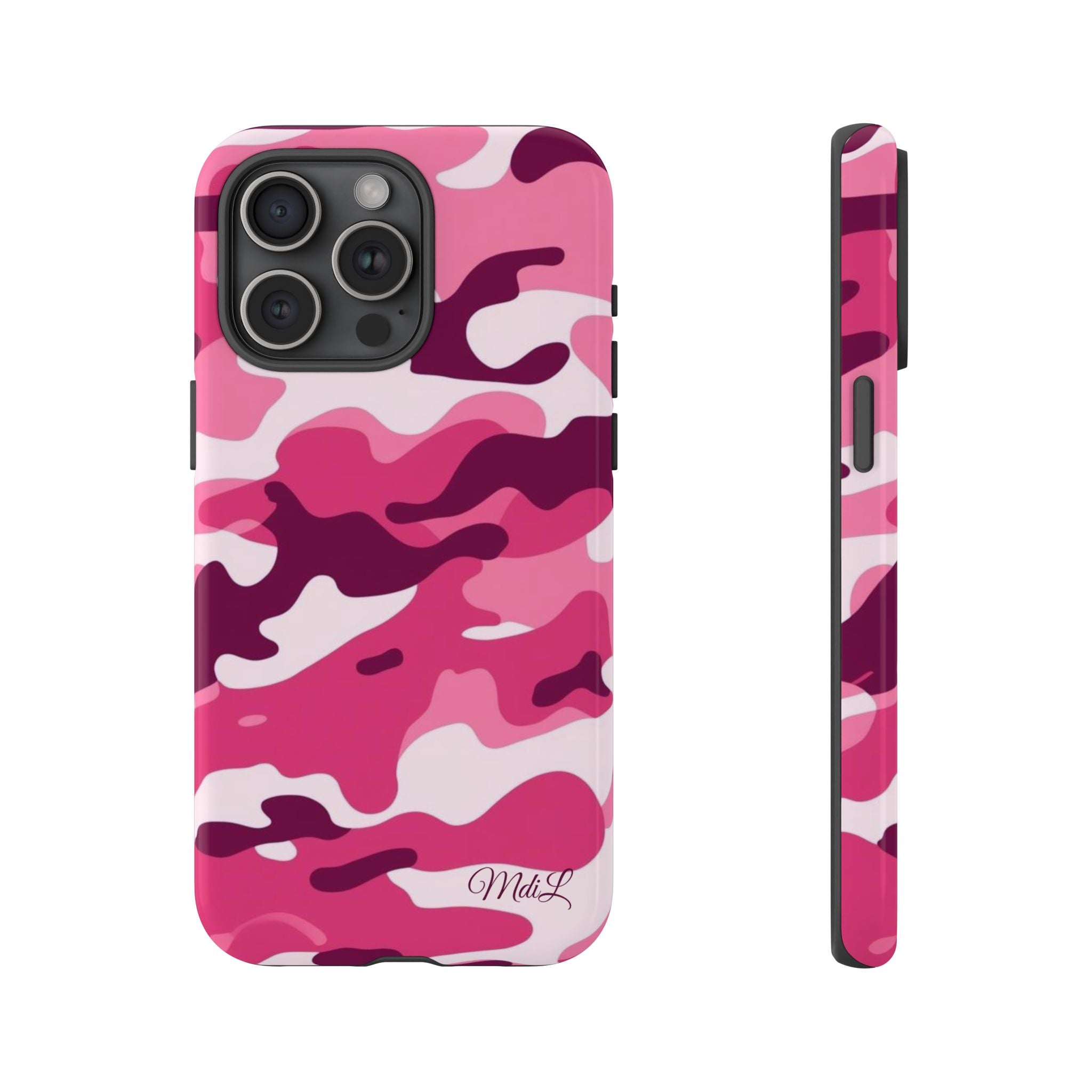Pink Camo iPhone Case