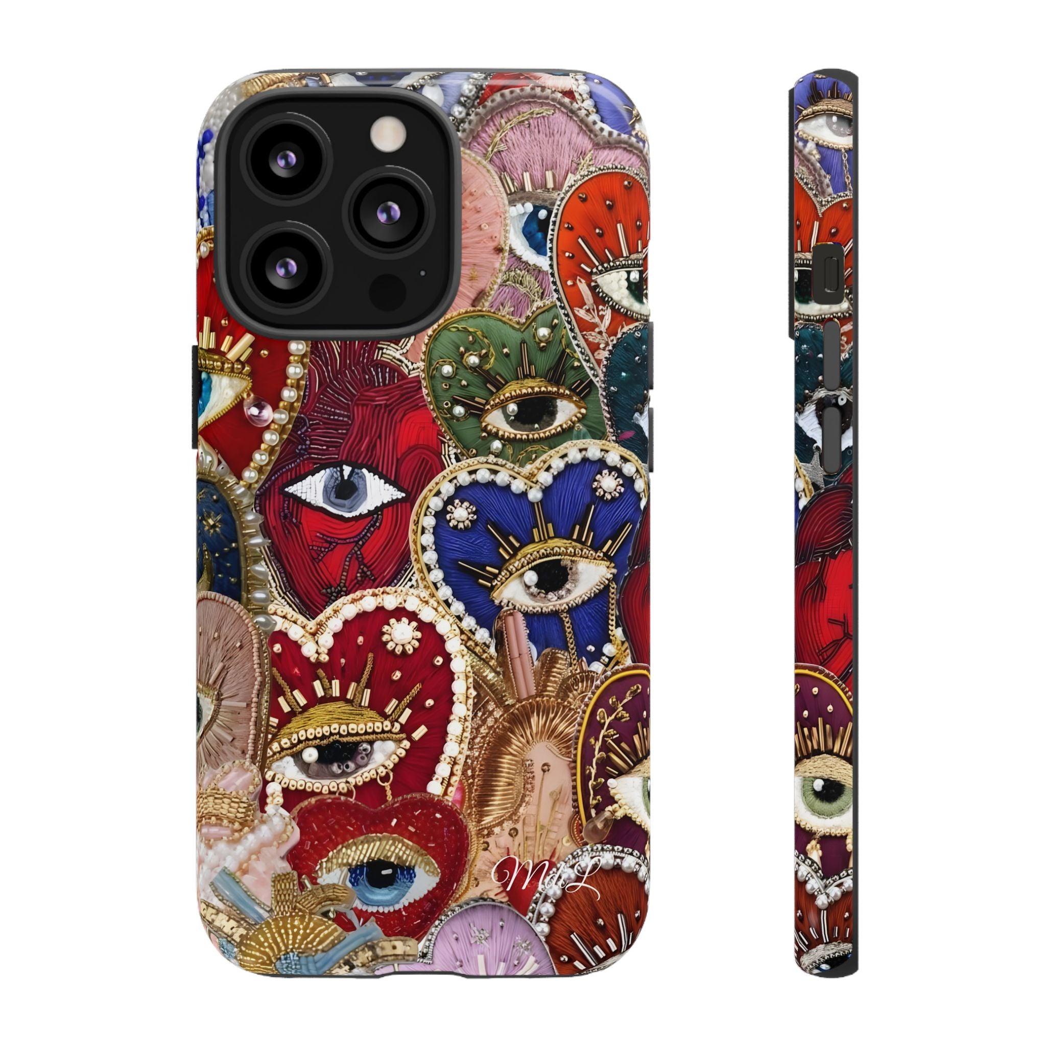 Evil Eye Love iPhone Case