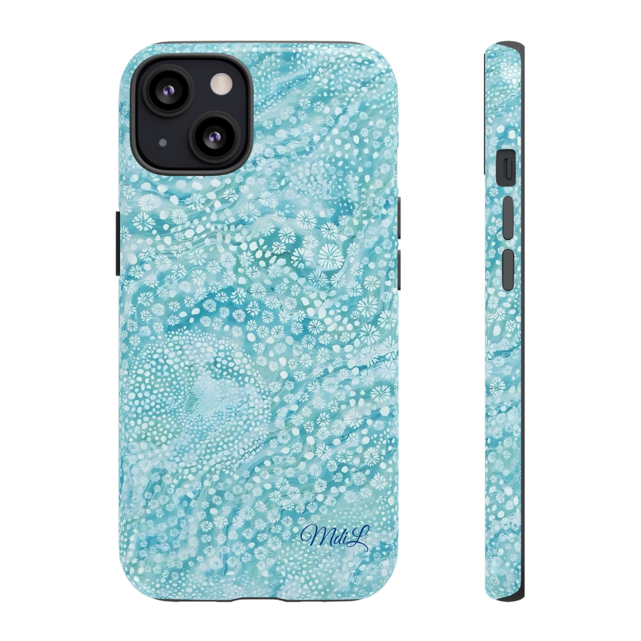 Teal Florals
