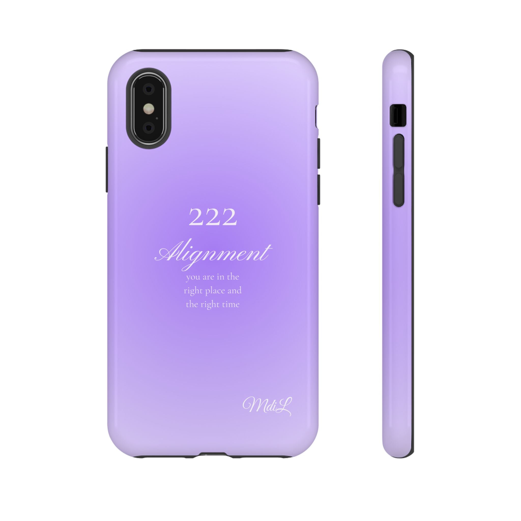 222 Alignment iPhone Case