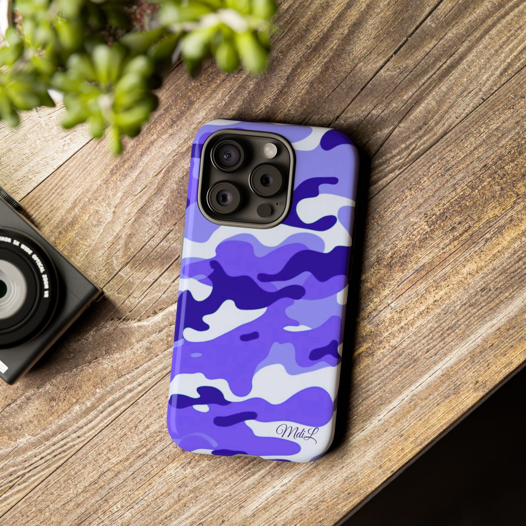 Bluey Camo iPhone Case