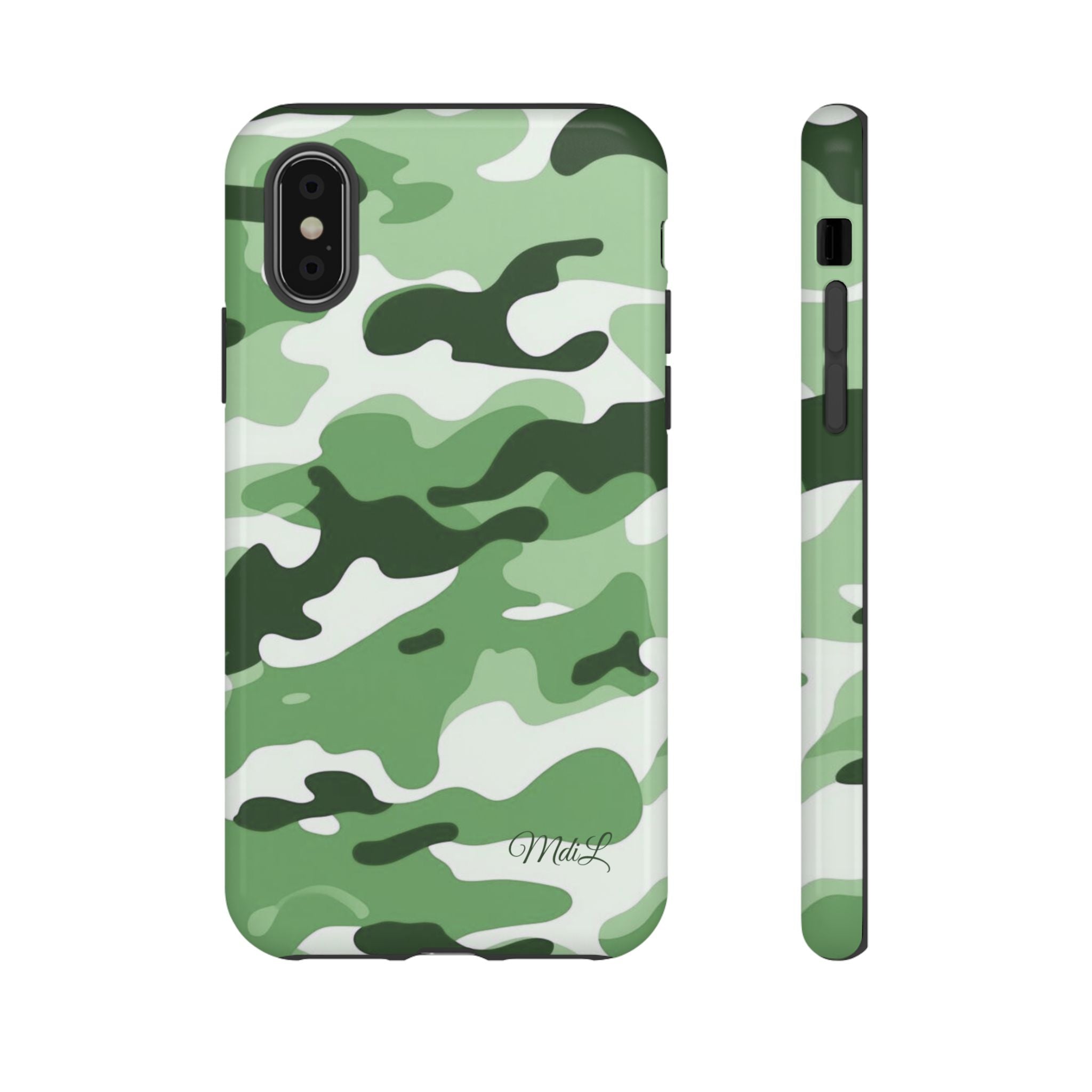 Mint Camo iPhone Case
