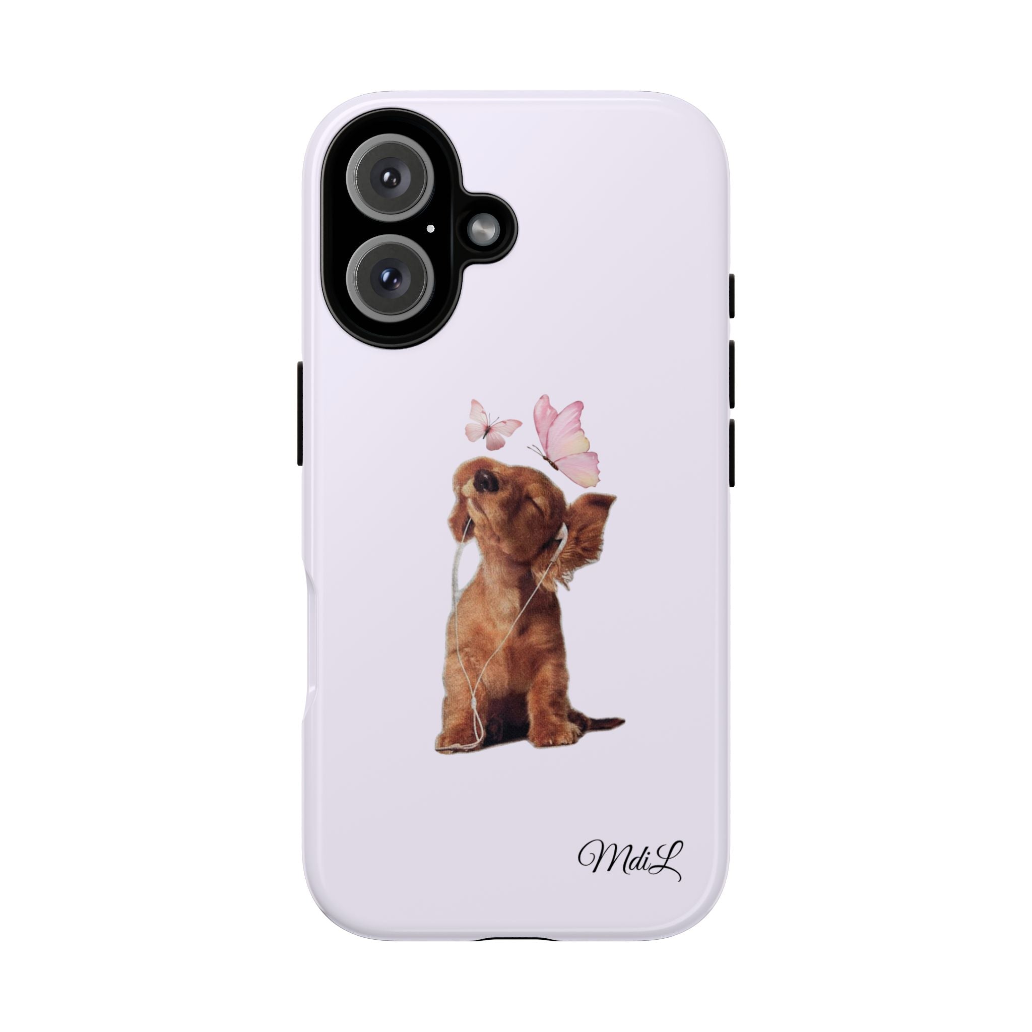 Puppy | Purple Butterflies