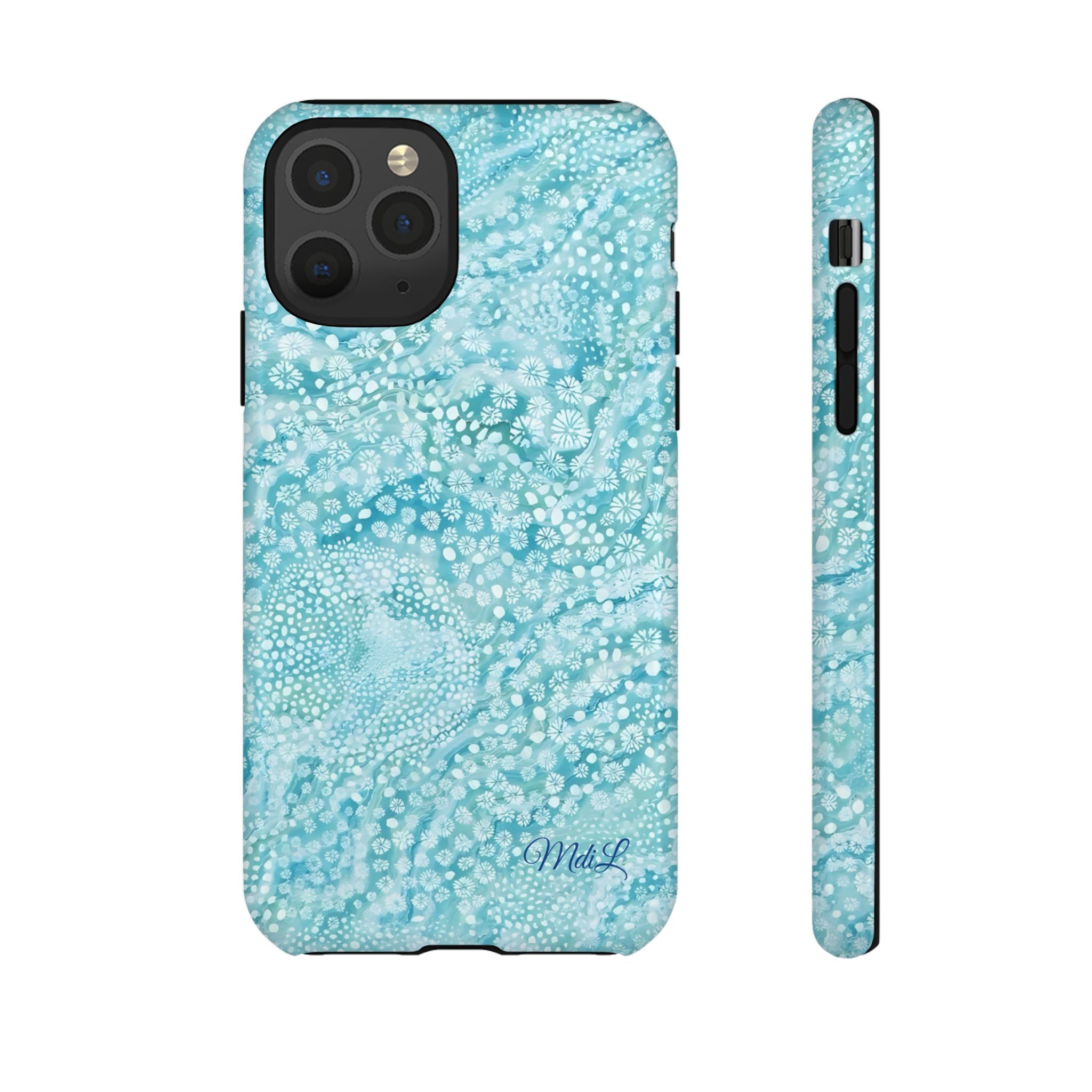 Teal Florals