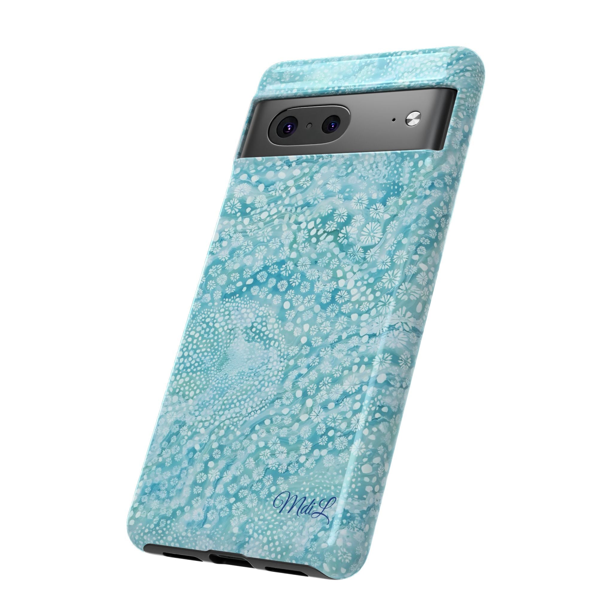 Teal Florals