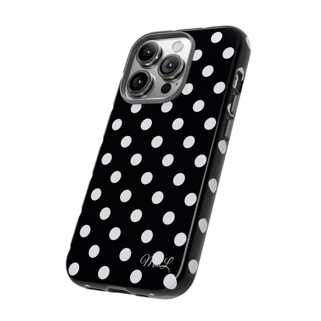 Polka Dots | White and Black - Mare di Luna