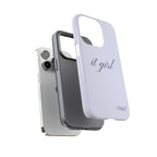 It girl iPhone Case