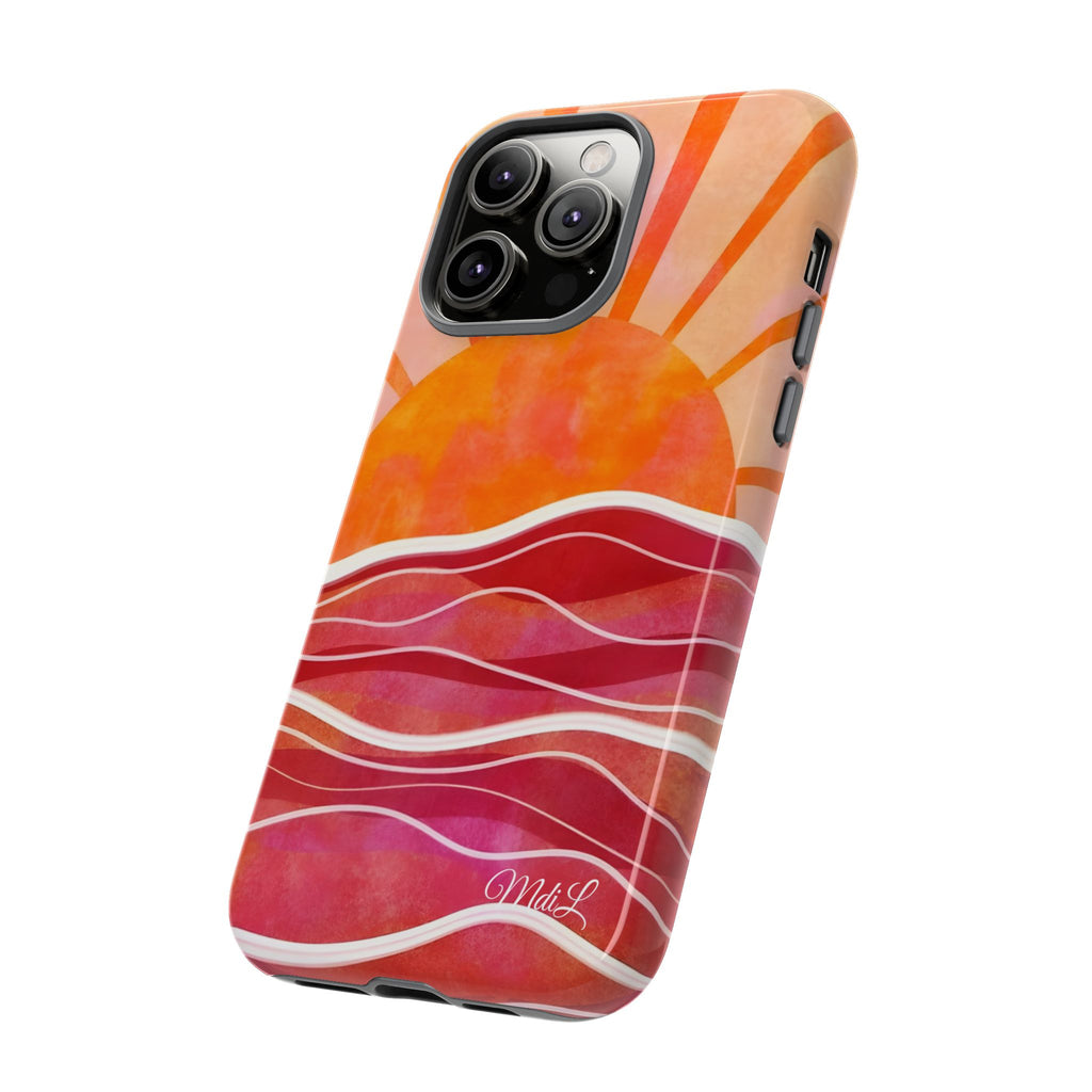 Sunset Waves