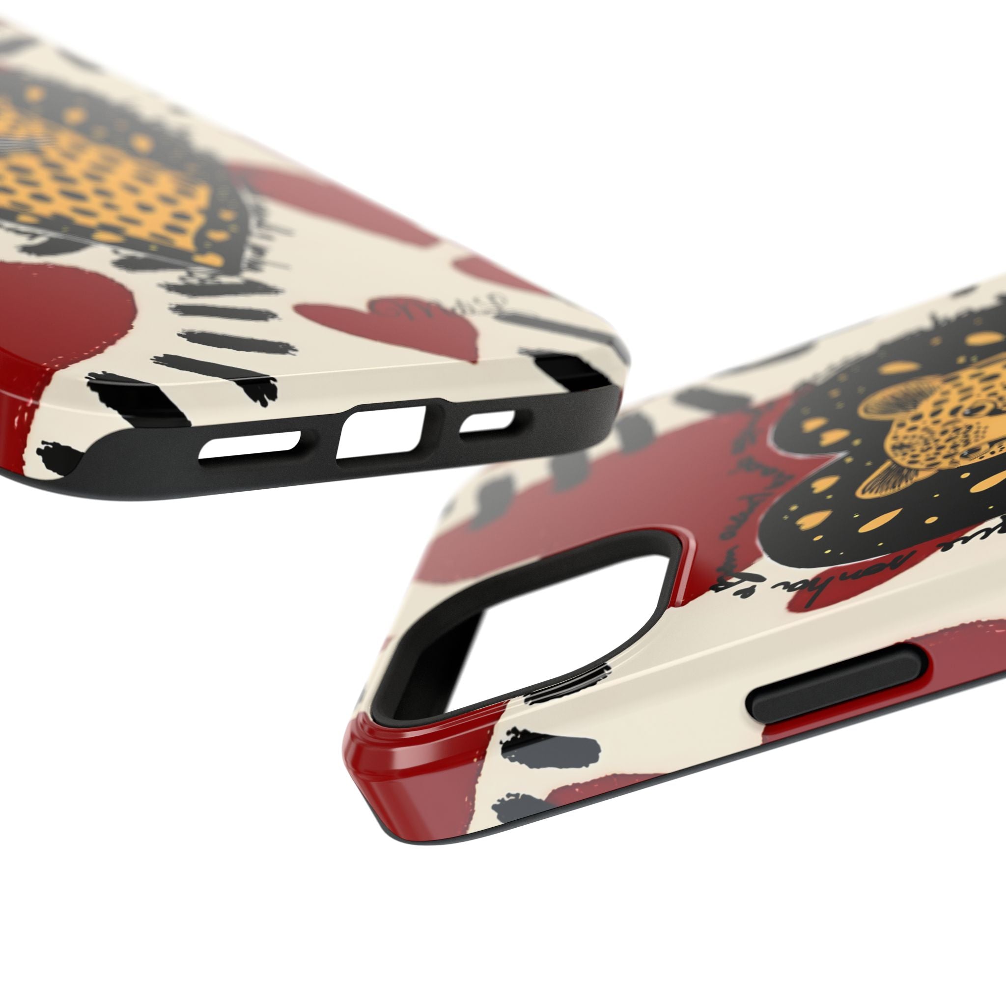 Leopard Hearts MagSafe