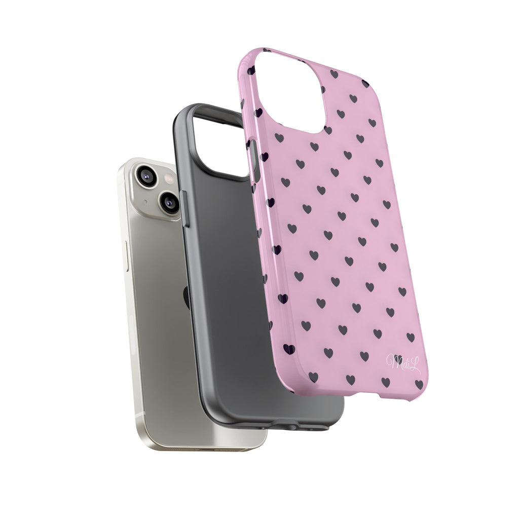 Dotted Hearts | Pink - Mare di Luna