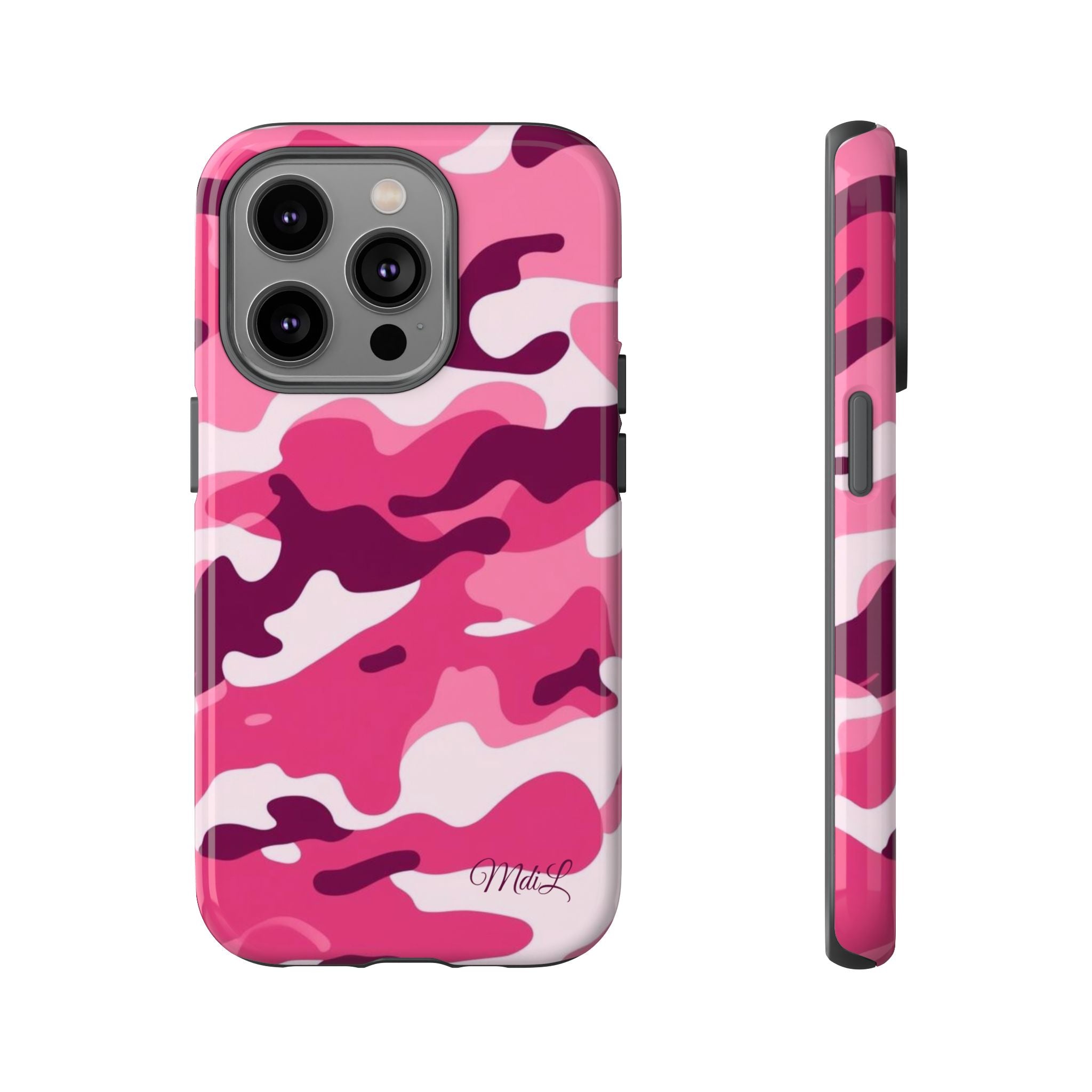Pink Camo iPhone Case