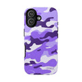 Purple Camo iPhone Case