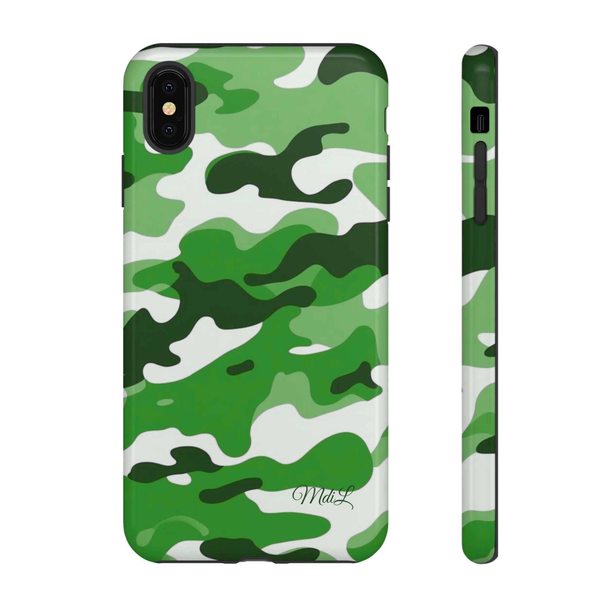 Green Camo iPhone Case