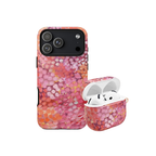 Sunset Bloom Phone + AirPod Case
